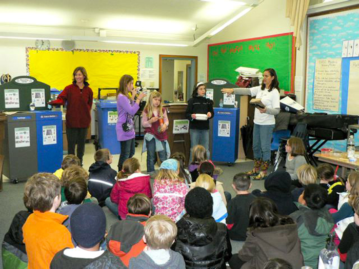 School Recycling Education