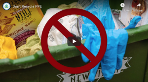 EPA PPE Disposal Recommendations