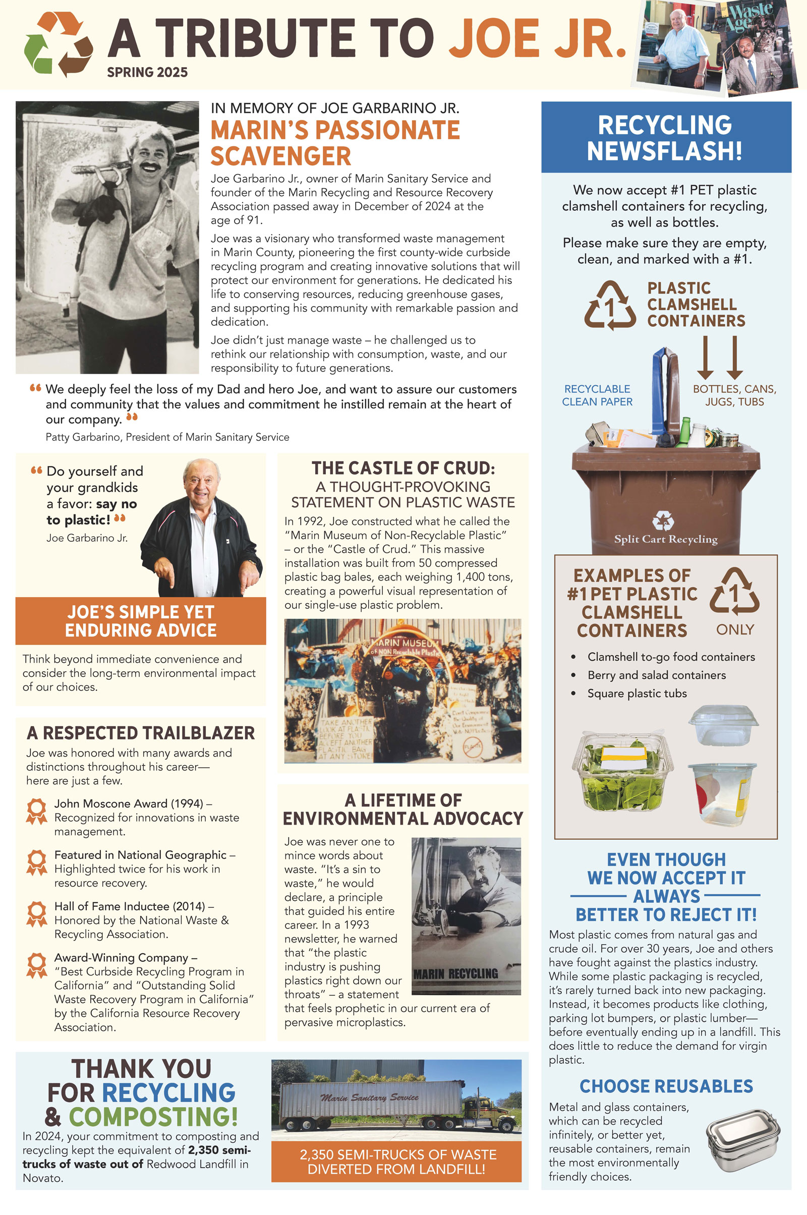 Spring Newsletter 2025 | Marin Sanitary Service Page 1