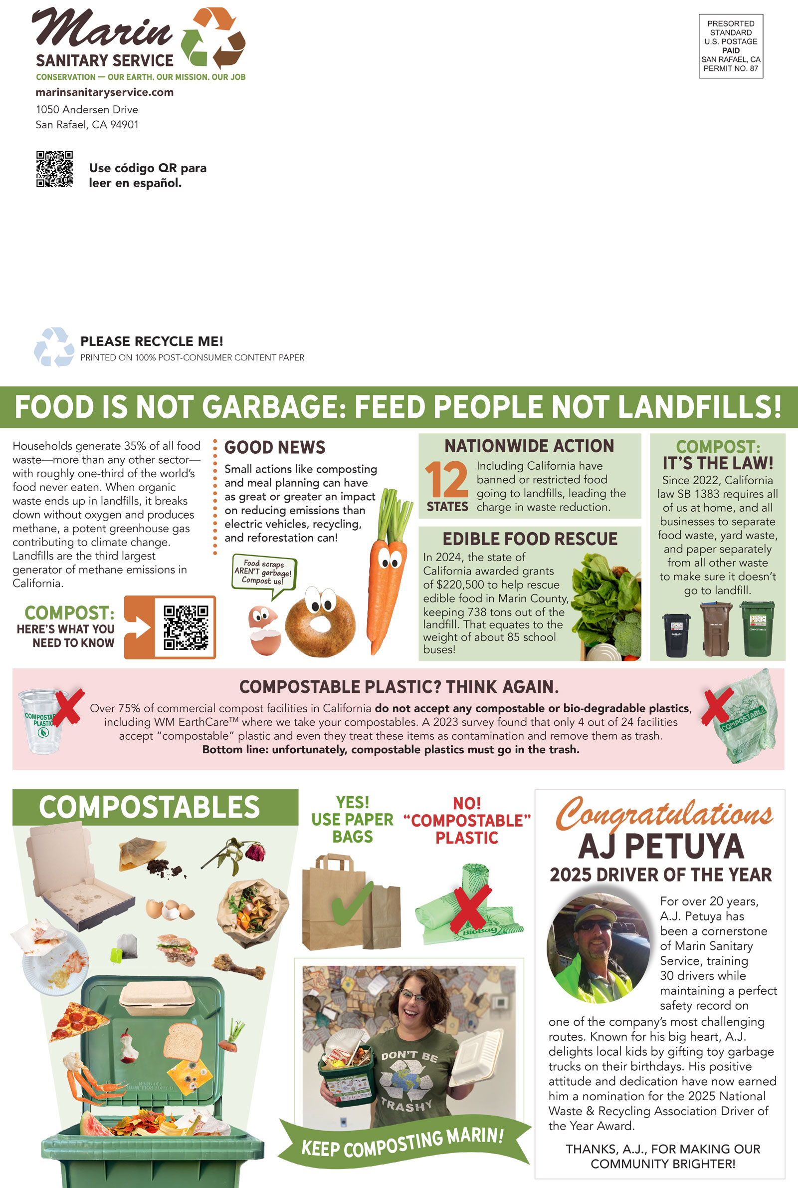 Spring Newsletter 2025 | Marin Sanitary Service Page 2