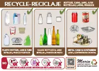 Thumbnail of MSS 5X7 Container Recycling Label for Printing