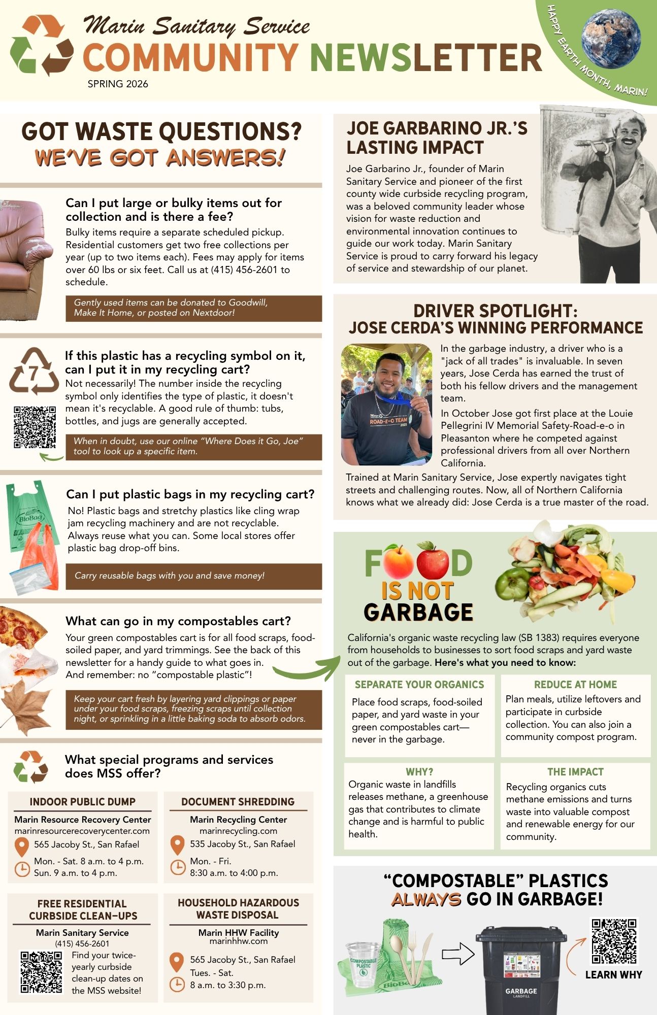 MSS Spring 2026 Newsletter Page 1